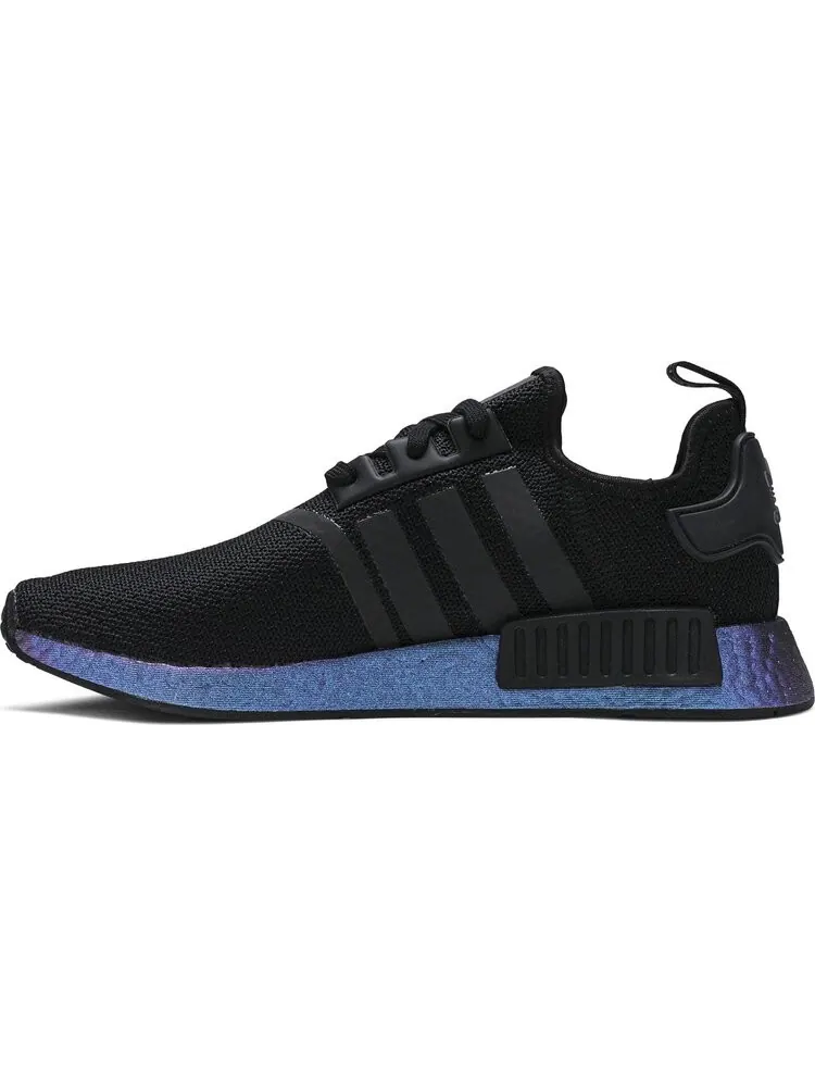 Кроссовки Adidas NMD_R1 'Metallic Blue Boost' — изображение 3 из 8, черный
