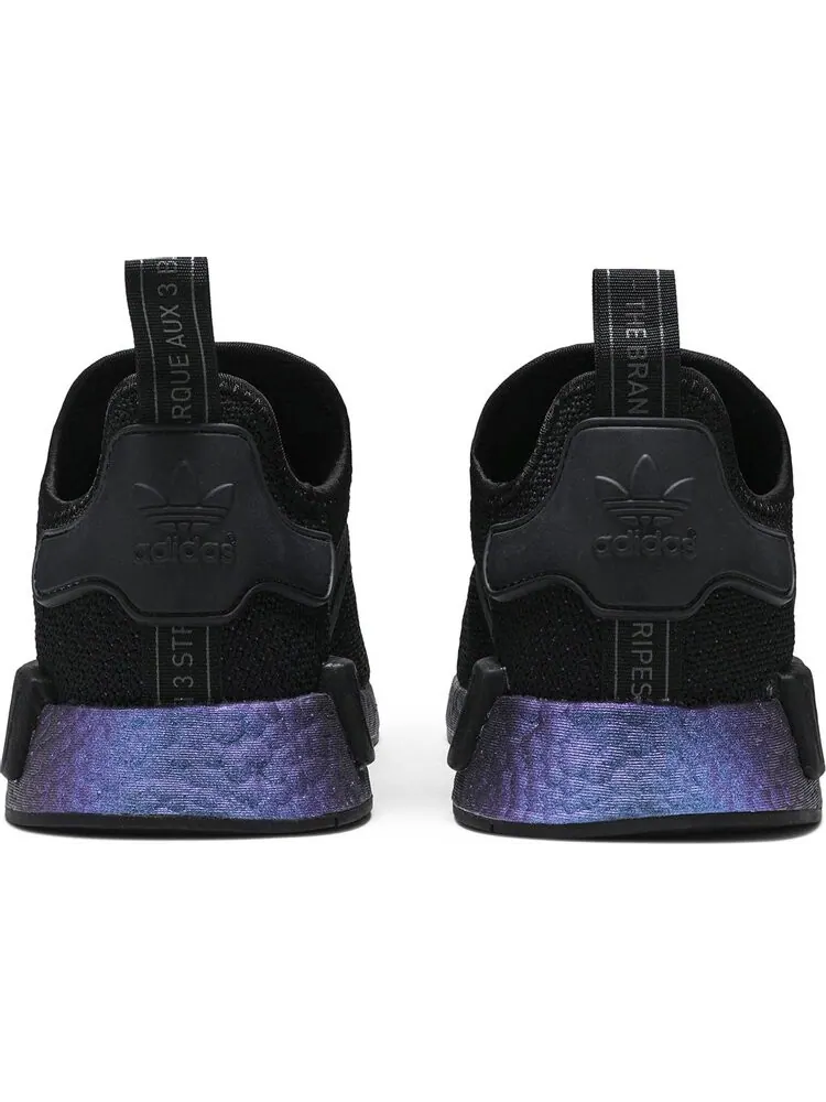Кроссовки Adidas NMD_R1 'Metallic Blue Boost' — изображение 6 из 8, черный