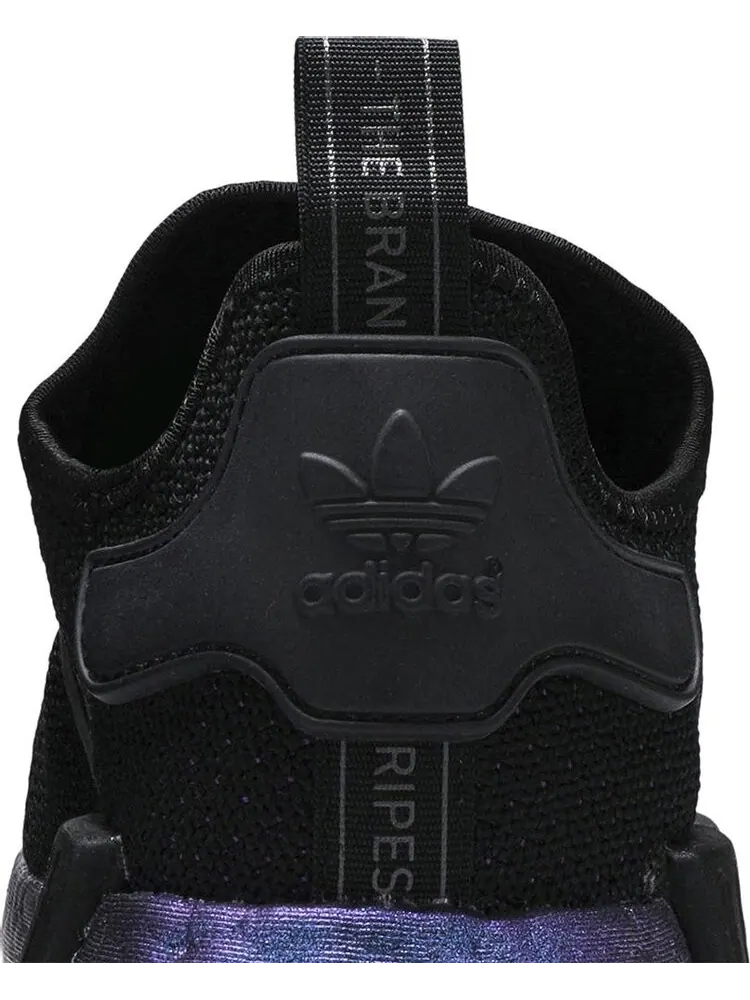 Кроссовки Adidas NMD_R1 'Metallic Blue Boost' — изображение 7 из 8, черный