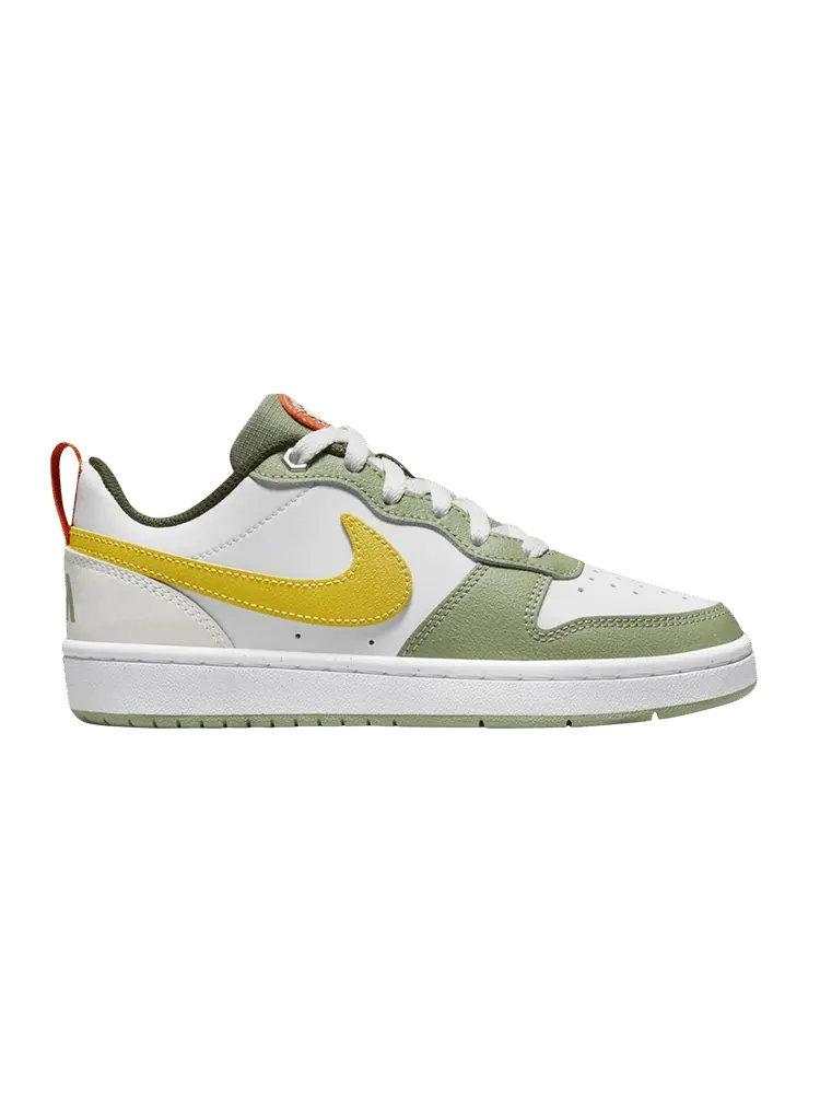 Кроссовки Nike Court Borough Low 2 SE GS 'Ready, Play!' — изображение 1 из 1, зеленый