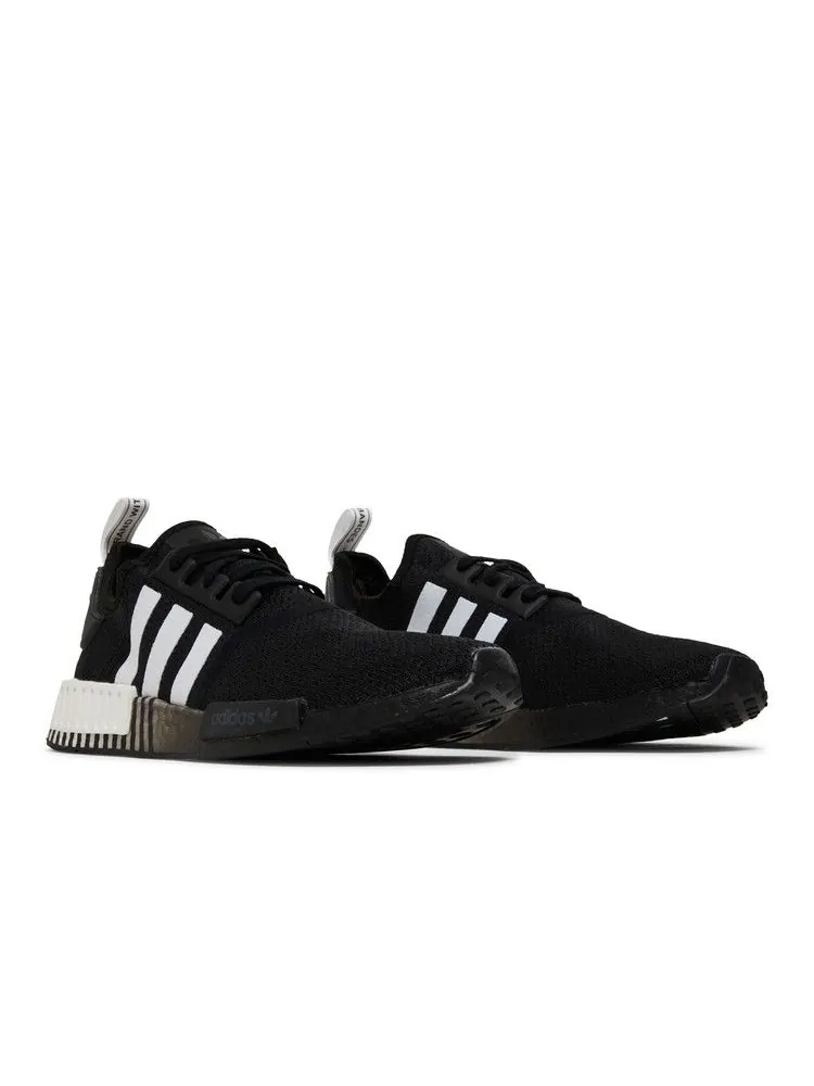 Кроссовки adidas NMD_R1 'Glitch - Black White' — изображение 9 из 9, черный/белый/черный