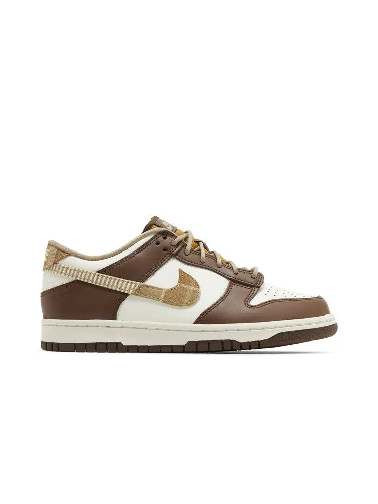 Кроссовки Nike Dunk Low GS 'Plaid Brown' — изображение 2 из 9