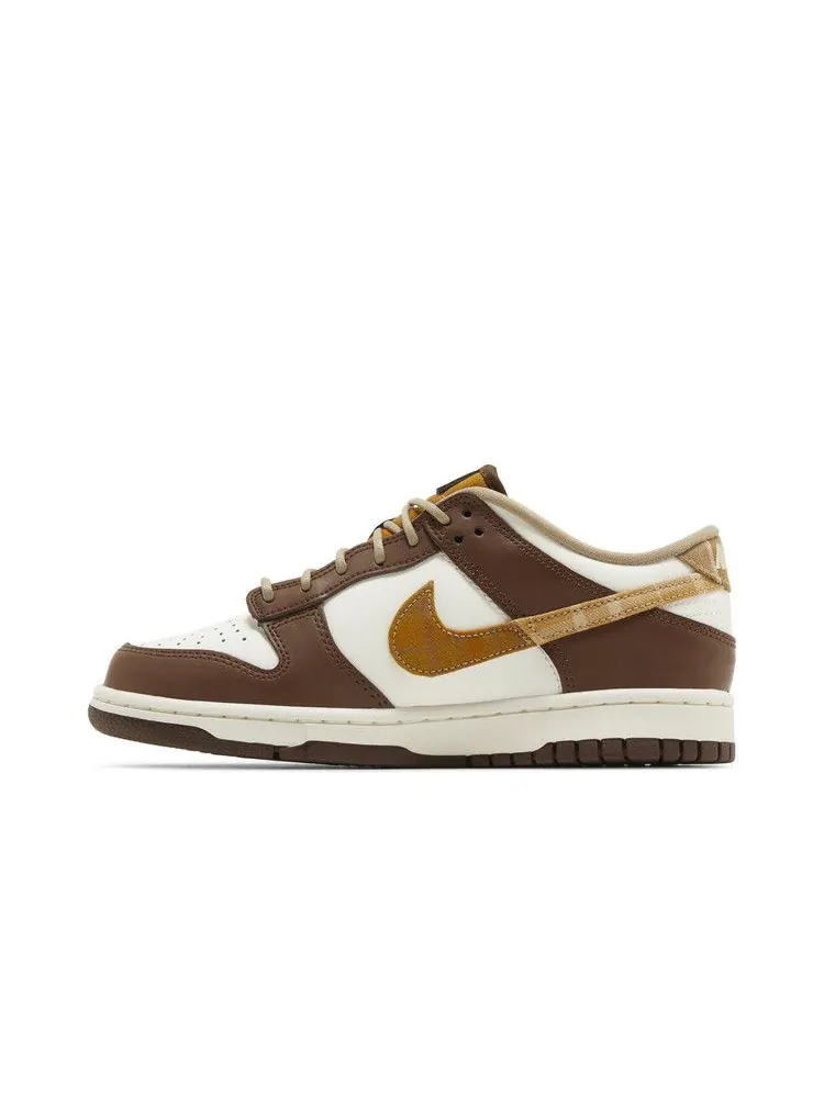 Кроссовки Nike Dunk Low GS 'Plaid Brown' — изображение 4 из 9