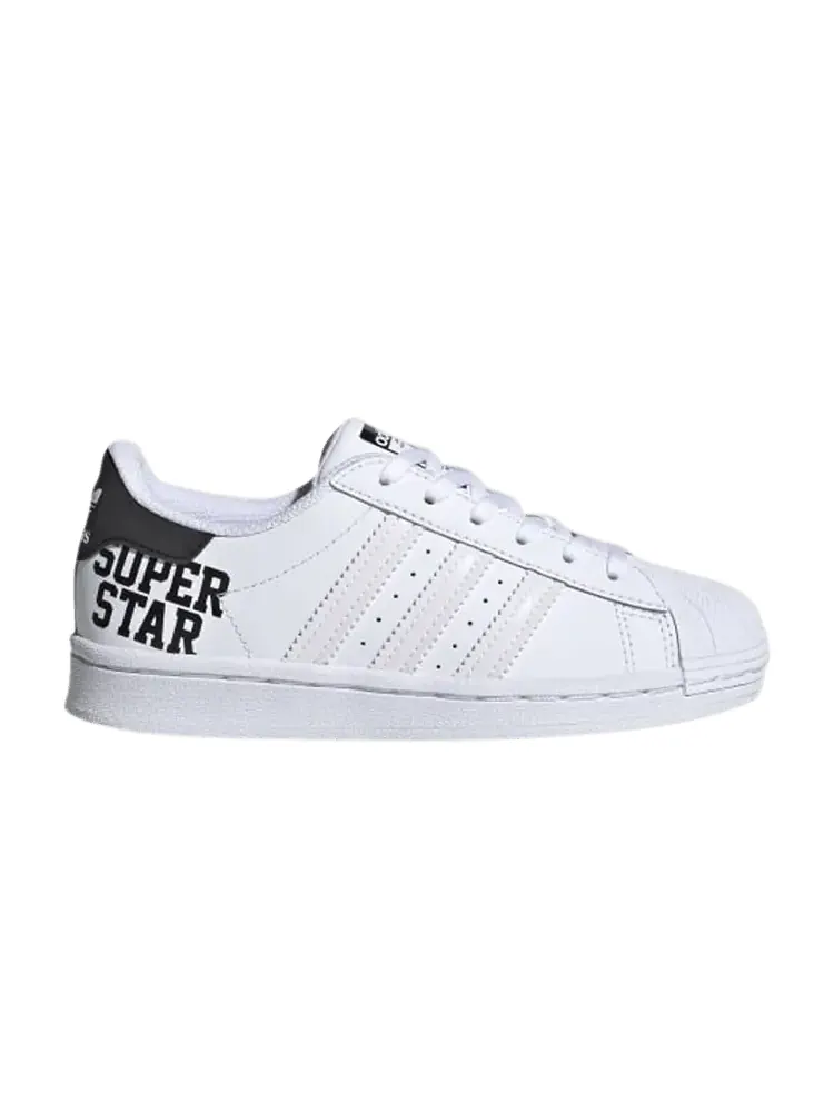 Кроссовки adidas Superstar J 'White Black' — изображение 1 из 1, белый/белый/черный