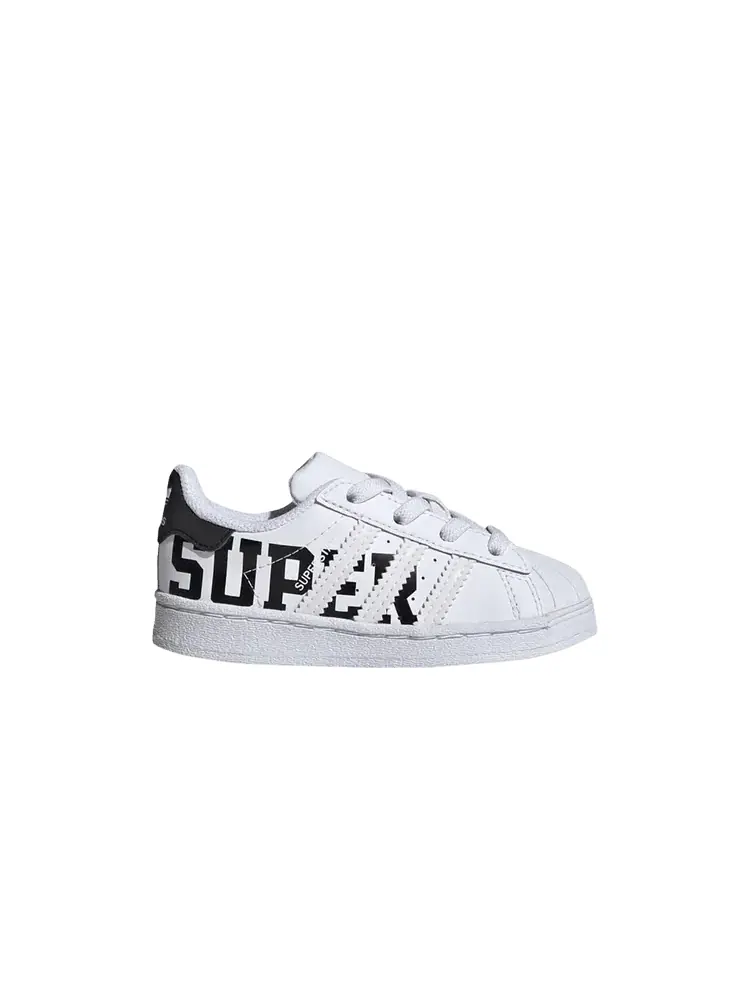 Кроссовки adidas Superstar Infant 'XXL Print - Cloud White' — изображение 1 из 1, черный/белый/черный