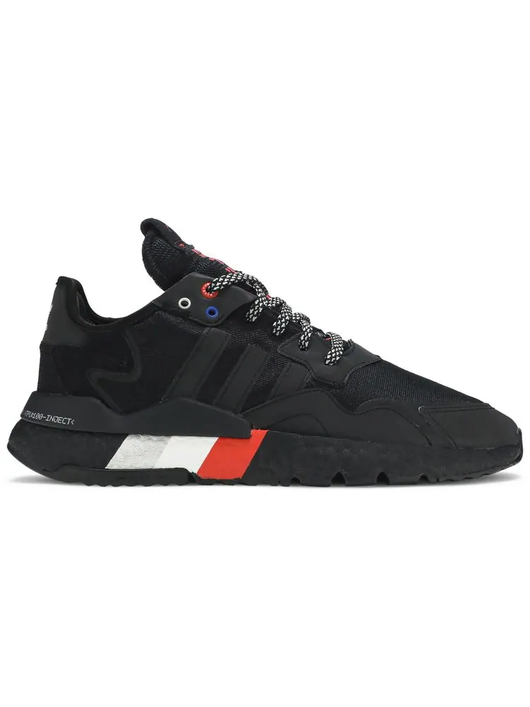 Кроссовки adidas Nite Jogger 'Black Metallic' — изображение 1 из 8, черный