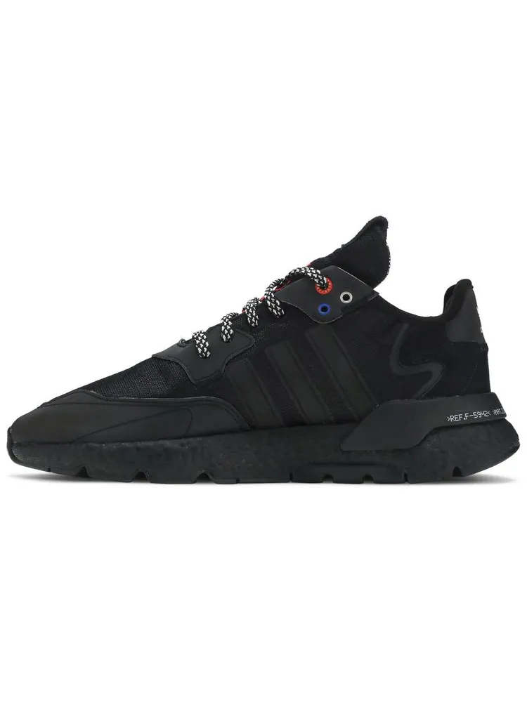 Кроссовки adidas Nite Jogger 'Black Metallic' — изображение 3 из 8, черный