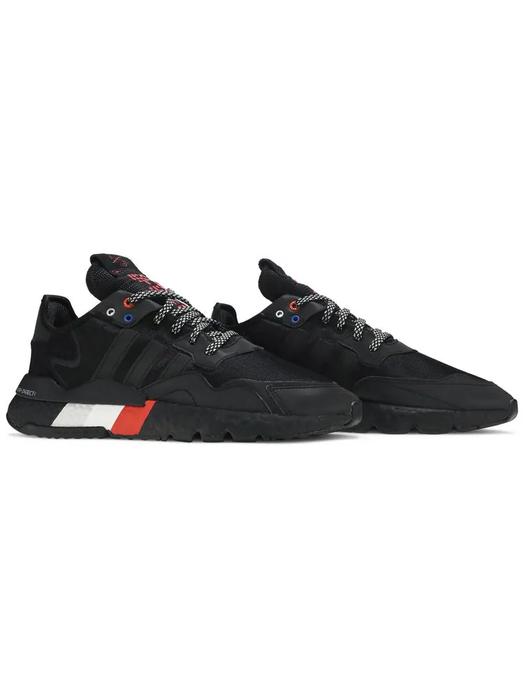 Кроссовки adidas Nite Jogger 'Black Metallic' — изображение 8 из 8, черный