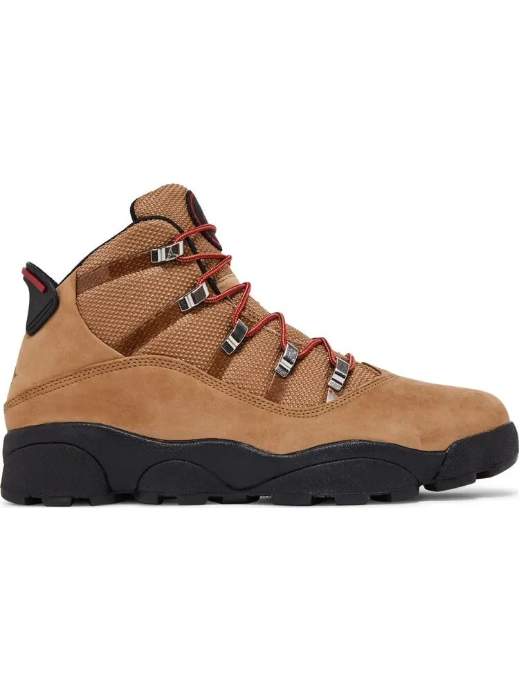 Кроссовки Air Jordan 6 Rings Winterized "Rocky Tan" (2023) — изображение 1 из 4, коричневый