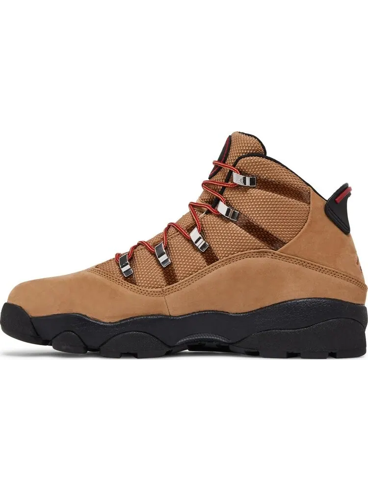 Кроссовки Air Jordan 6 Rings Winterized "Rocky Tan" (2023) — изображение 3 из 4, коричневый