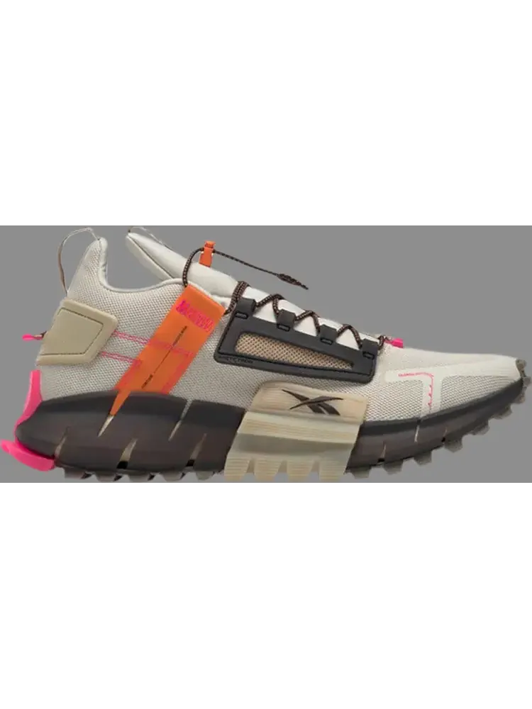 Кроссовки Reebok Zig Kinetica Edge 'Alabaster' — изображение 1 из 1, бежевый