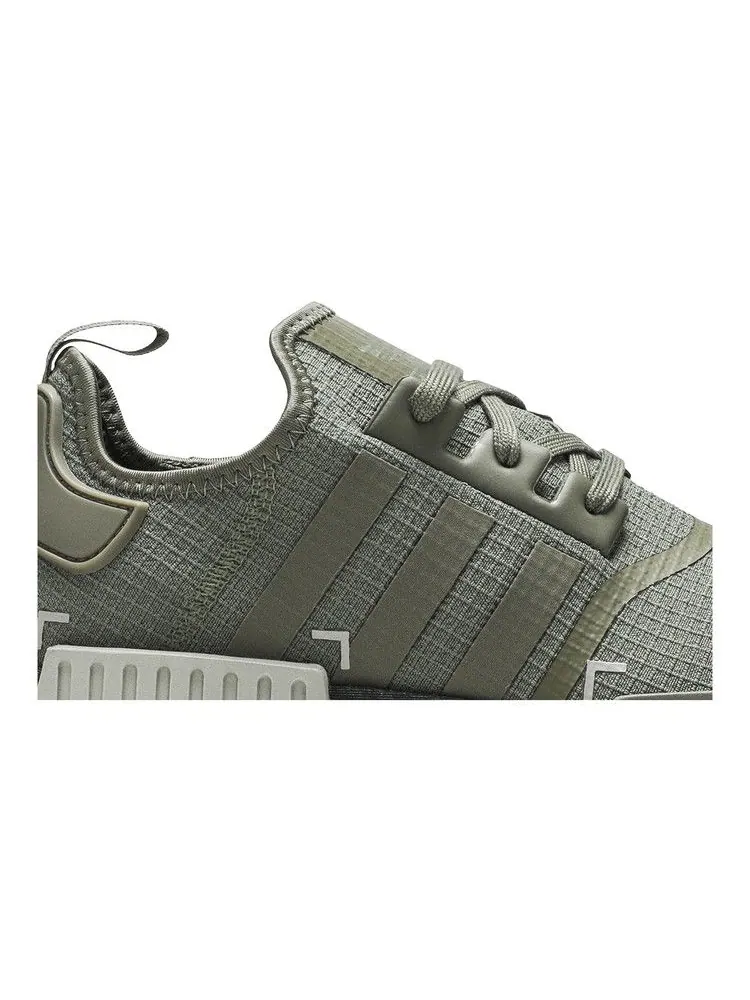 Кроссовки adidas NMD_R1 'Legacy Green Black' — изображение 3 из 9, зеленый/серый/черный