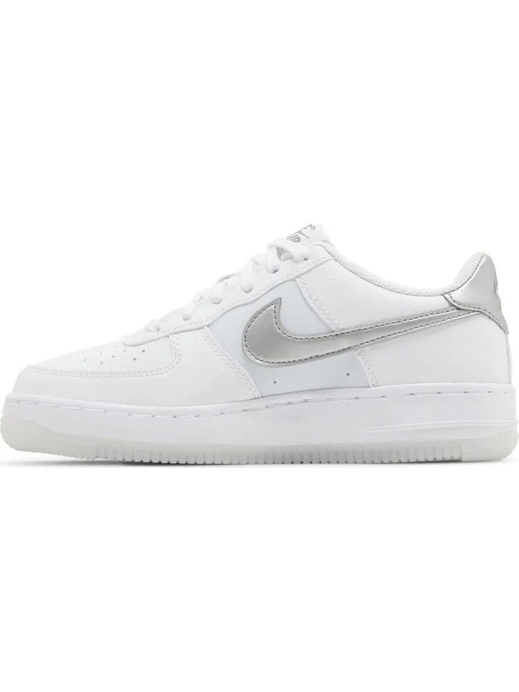 Кроссовки Air Force 1 GS 'White Football Grey' — изображение 3 из 4, белый