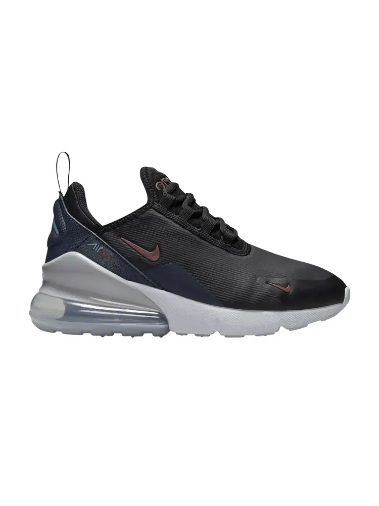 Кроссовки Nike Air Max 270 GS Black Thunder Blue Dark Pony — изображение 1 из 1, черный синий темный
