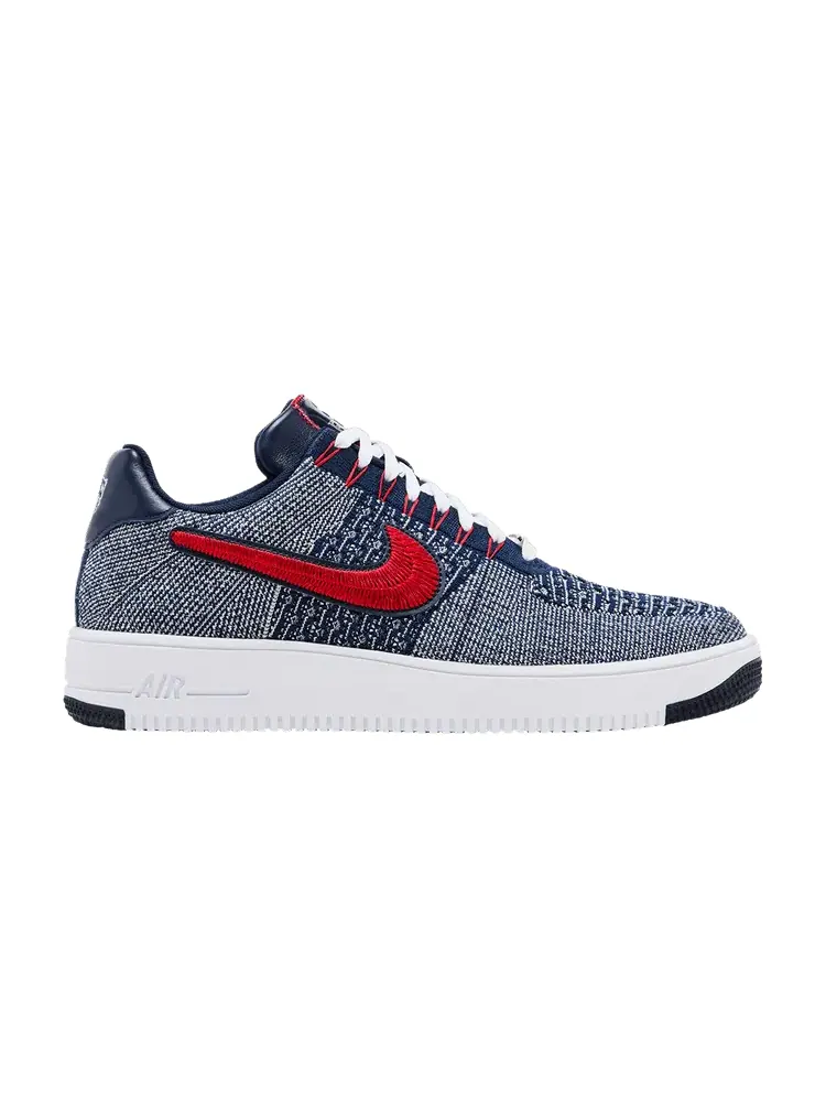 Кроссовки Nike Robert Kraft x Air Force 1 Ultra Flyknit Low 'New England Patriots 30th Anniversary' — изображение 1 из 9