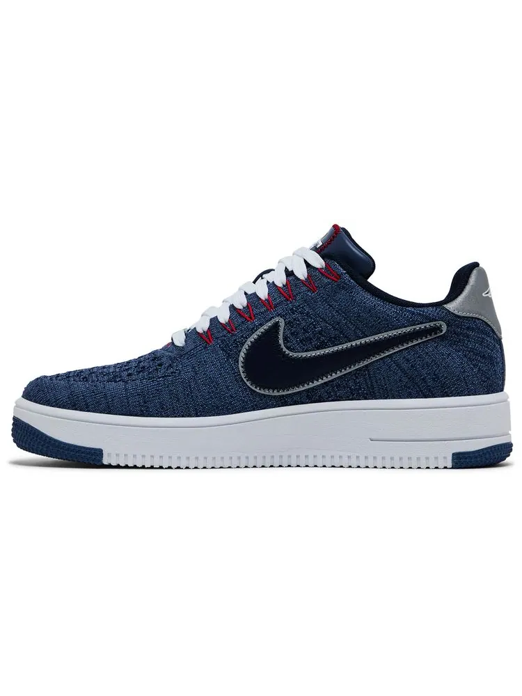 Кроссовки Nike Air Force 1 Ultra Flyknit Low — изображение 3 из 8, синий