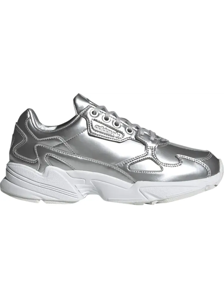 Кроссовки Adidas Wmns Falcon 'Silver Metallic' — изображение 1 из 1, серебряный