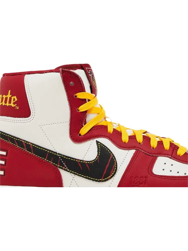 Кроссовки Tuskegee University x Terminator High 'Golden Tigers' — изображение 2 из 4, красный