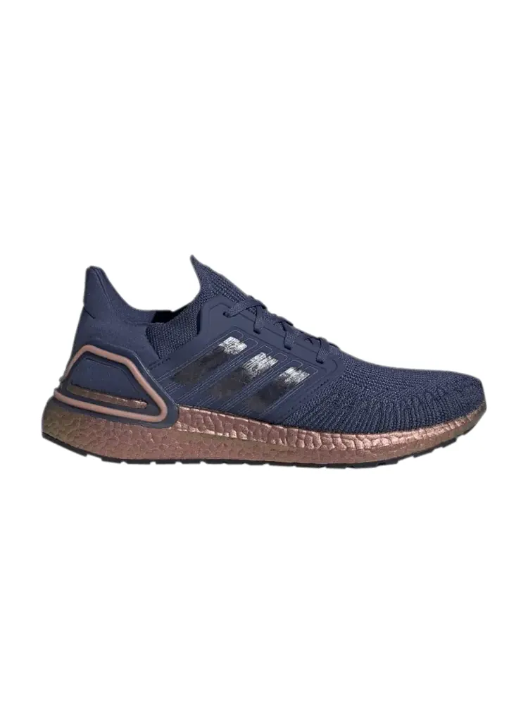 Кроссовки adidas UltraBoost 20 'Tech Indigo Coral' — изображение 1 из 1, индиго