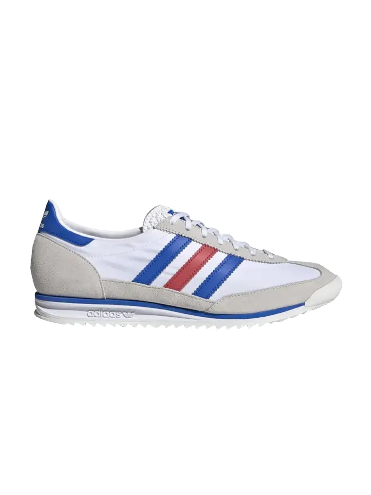 Кроссовки adidas SL72 'White Glory Blue' — изображение 1 из 1, белый/синий/красный