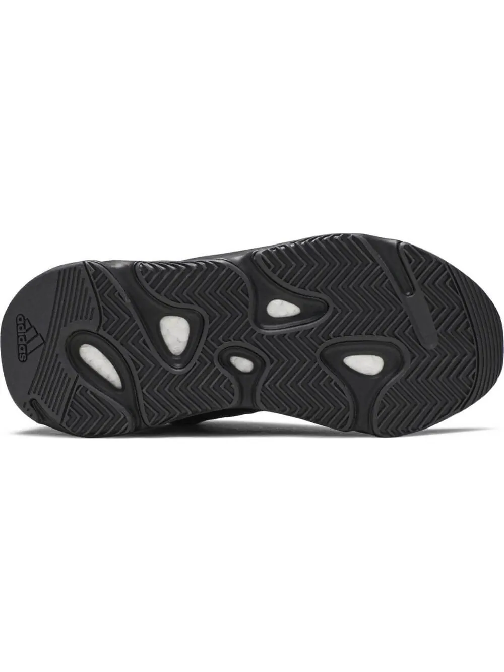 Кроссовки Adidas Yeezy Boost 700 MNVN Triple Black — изображение 4 из 9, черный