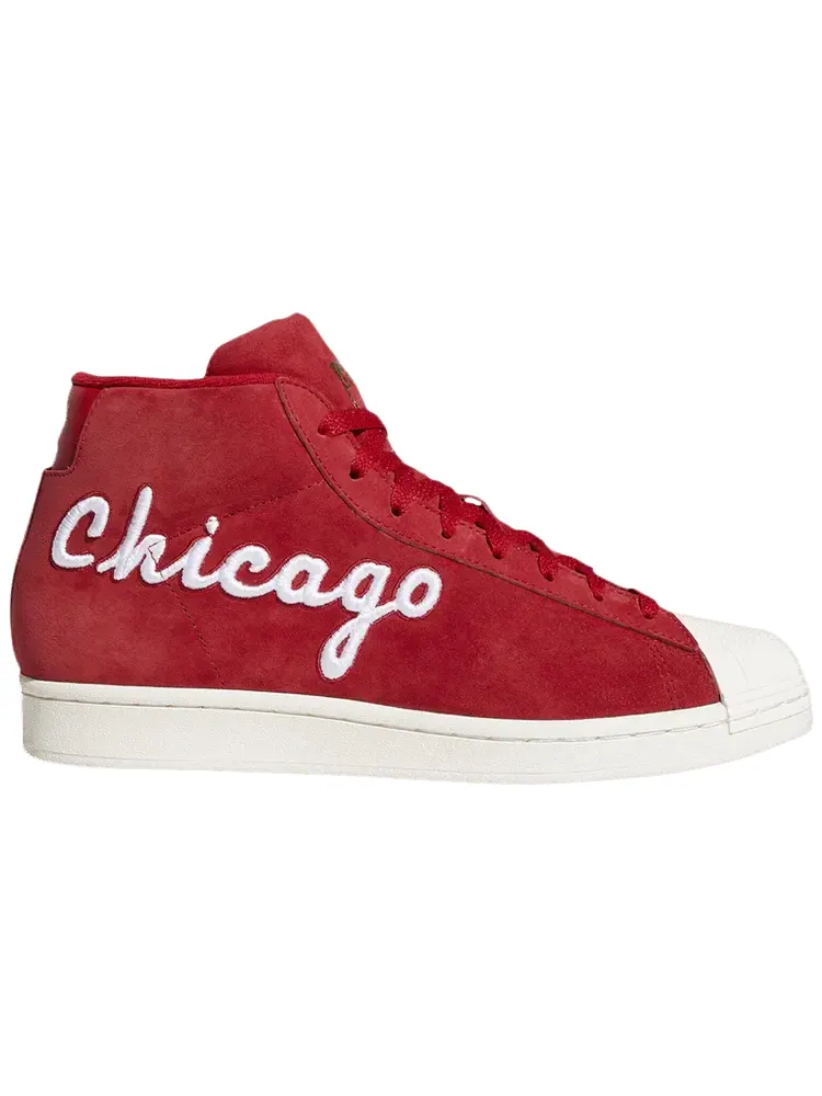 Кроссовки adidas Pro Model 'Chicago' — изображение 1 из 1, красный