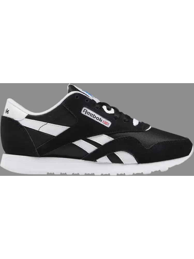 Кроссовки wmns classic nylon 'black white' 2020 Reebok — изображение 1 из 1, черный