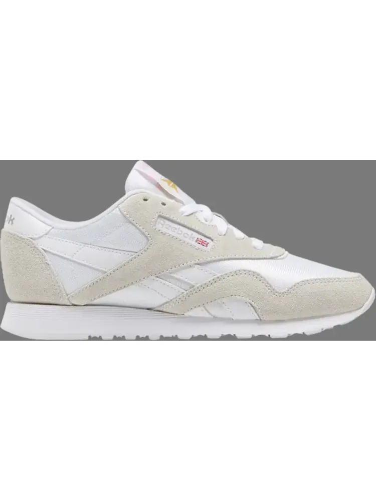 Кроссовки wmns classic nylon 'white light grey' 2020 Reebok — изображение 1 из 1, белый