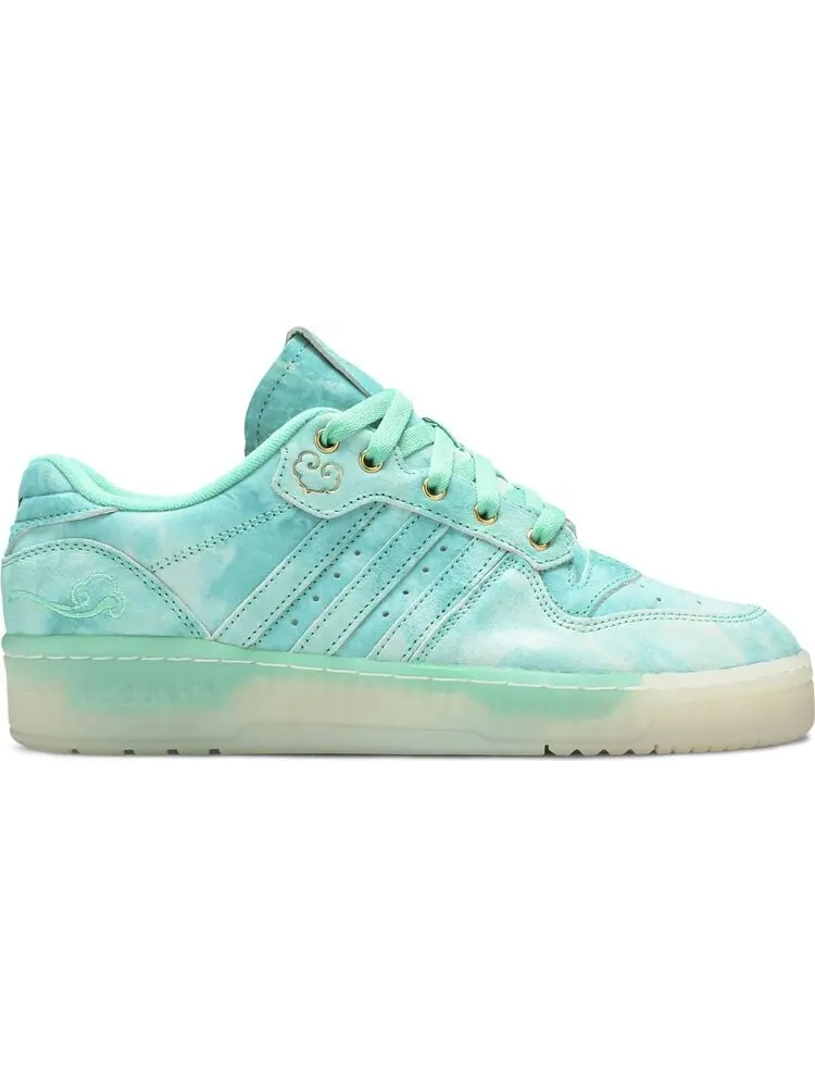 Кроссовки Adidas Rivalry Low 'Hi Res Green' — изображение 1 из 8, бирюзовый