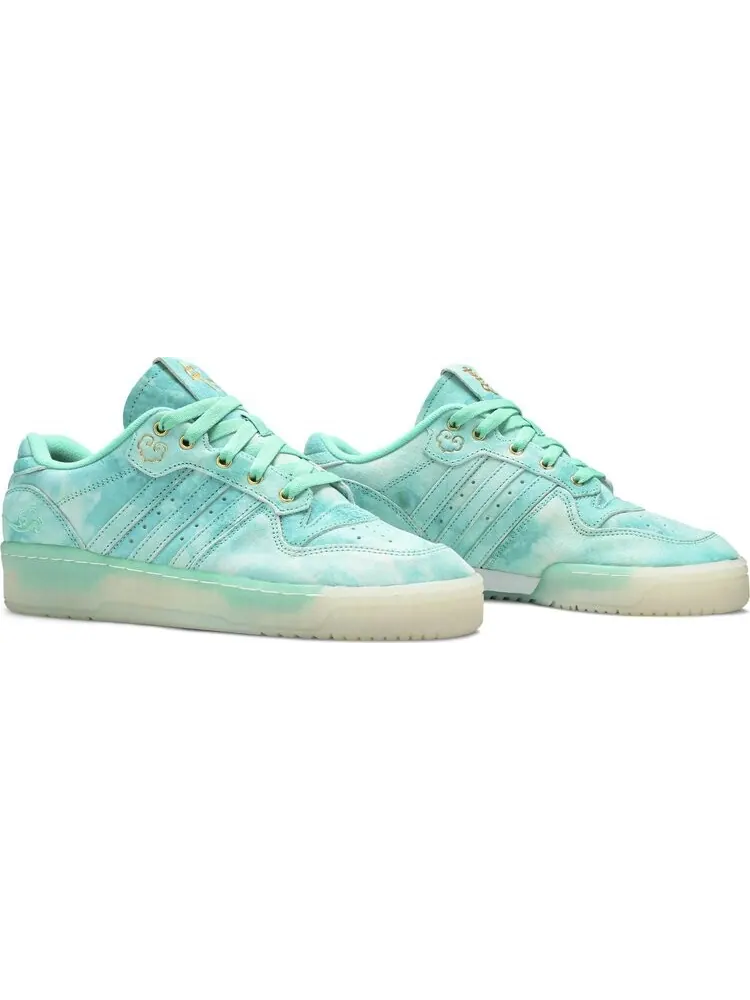 Кроссовки Adidas Rivalry Low 'Hi Res Green' — изображение 8 из 8, бирюзовый
