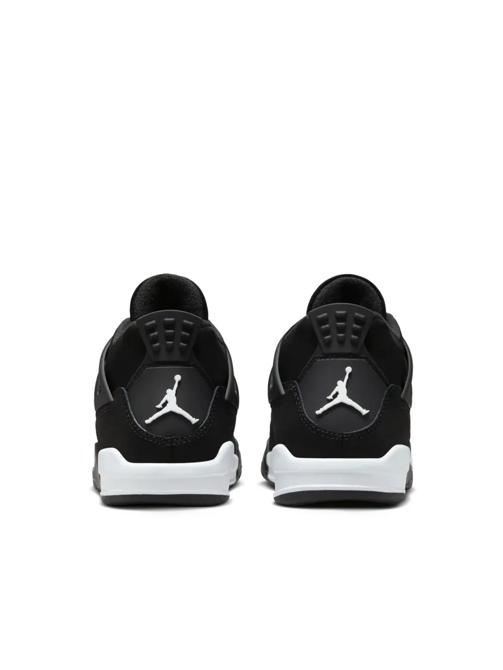 Кроссовки детские Jordan 4 Retro "White Thunder" — изображение 5 из 6, черный/белый