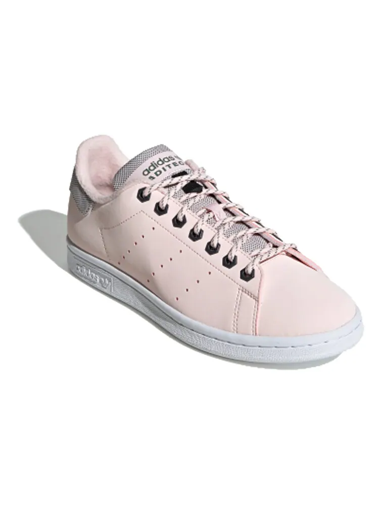 Кроссовки Adidas Originals Stan Smith Halo Pink Women's — изображение 2 из 5, розовый