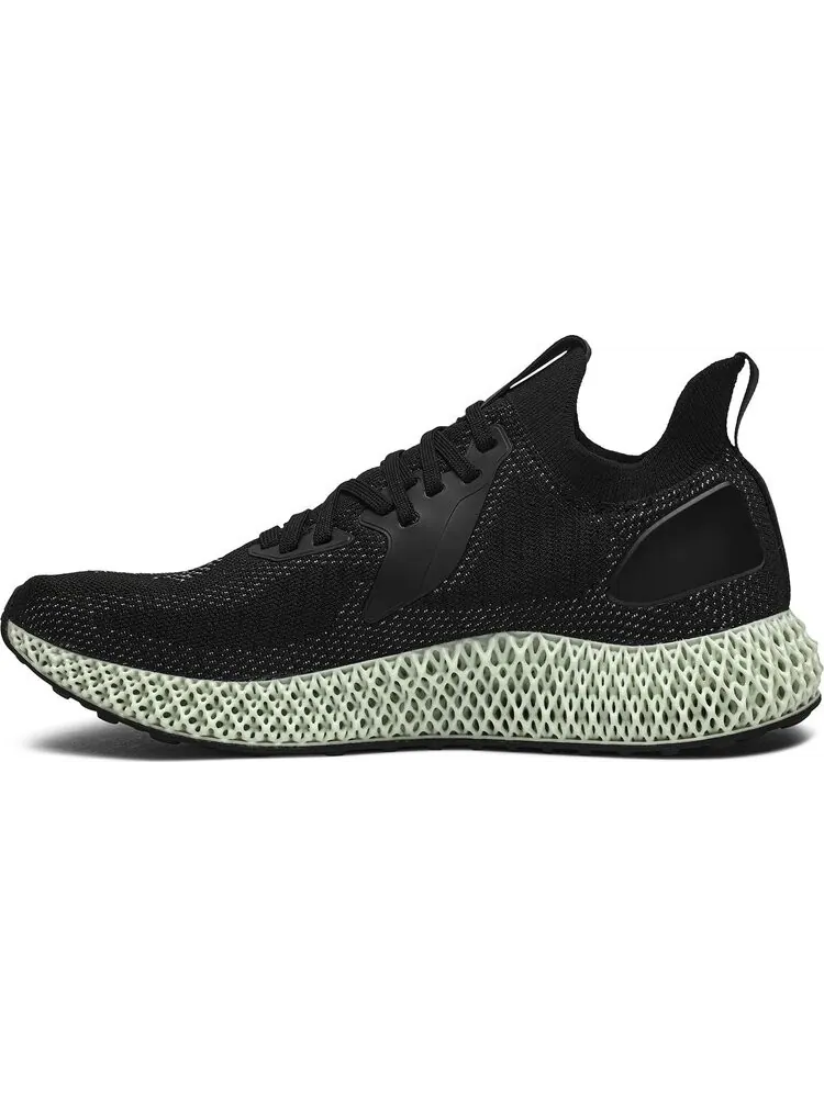 Кроссовки Adidas AlphaEdge 4D 'Reflective Core Black' — изображение 3 из 8, черный