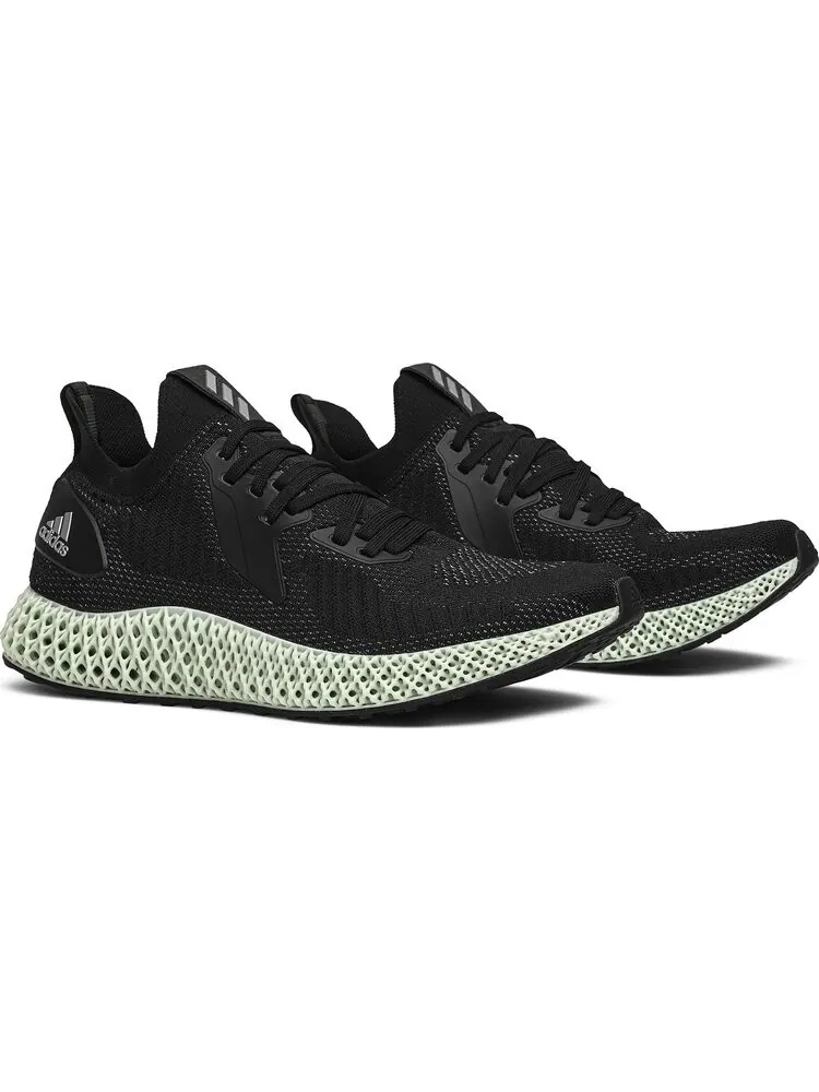 Кроссовки Adidas AlphaEdge 4D 'Reflective Core Black' — изображение 8 из 8, черный