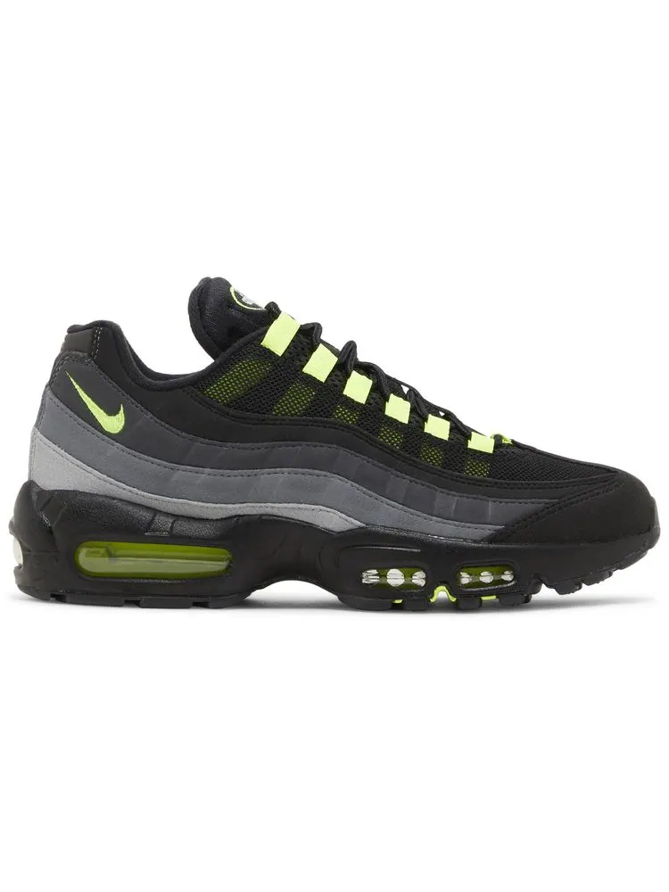 Кроссовки Nike Air Max 95 'Black Neon' — изображение 1 из 8, черный