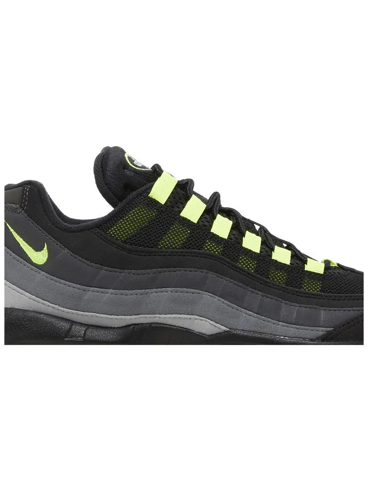 Кроссовки Nike Air Max 95 'Black Neon' — изображение 2 из 8, черный