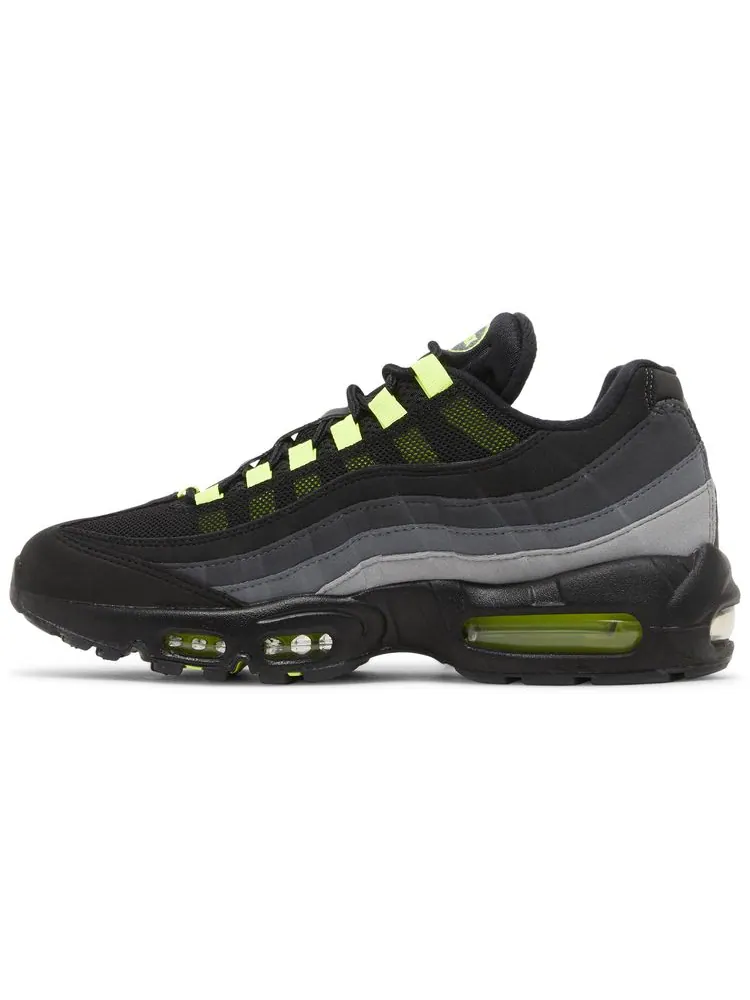 Кроссовки Nike Air Max 95 'Black Neon' — изображение 3 из 8, черный
