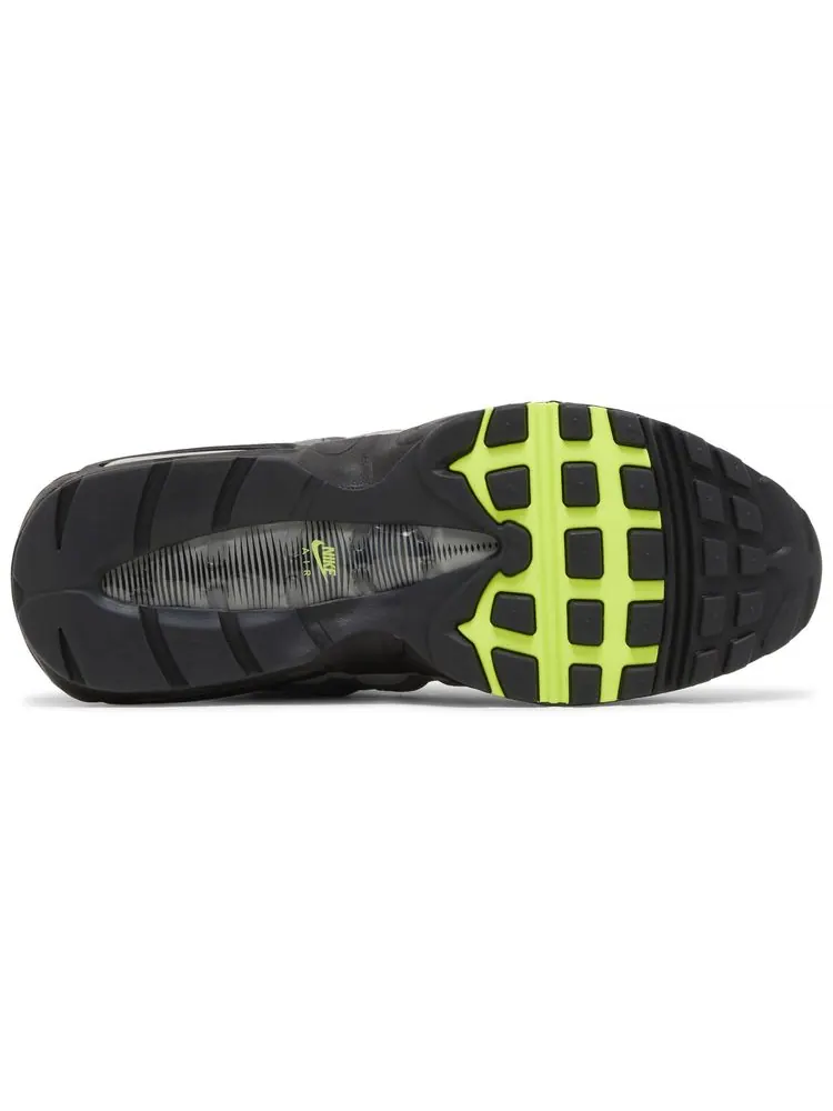 Кроссовки Nike Air Max 95 'Black Neon' — изображение 4 из 8, черный