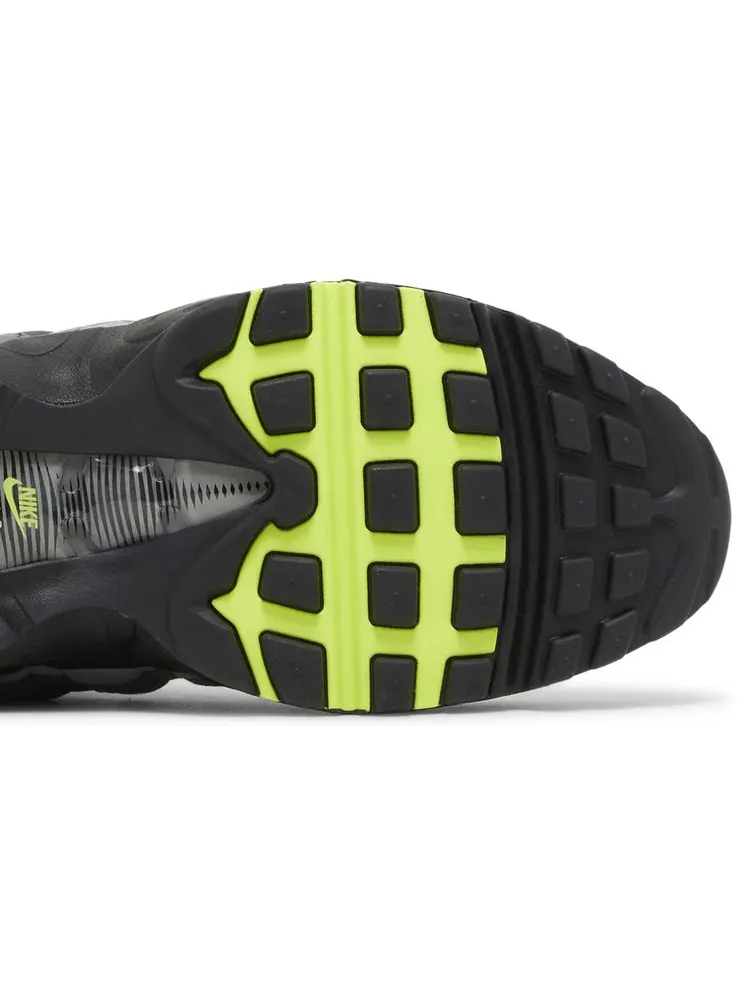 Кроссовки Nike Air Max 95 'Black Neon' — изображение 5 из 8, черный