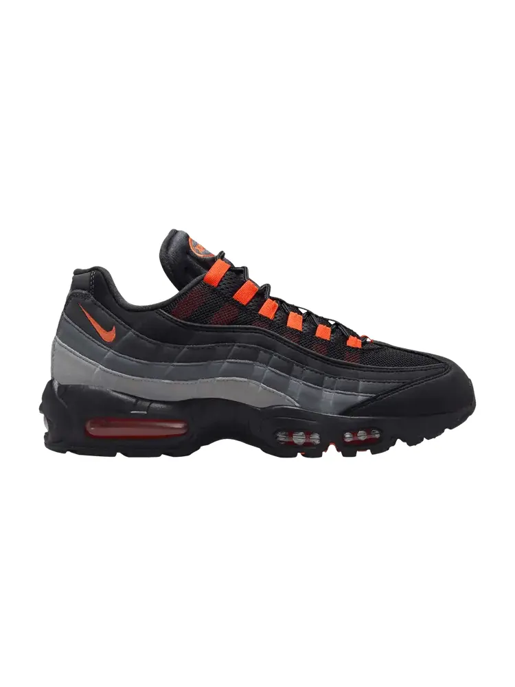 Кроссовки Nike Air Max 95 'Black Hyper Crimson' — изображение 1 из 1, черный///серый