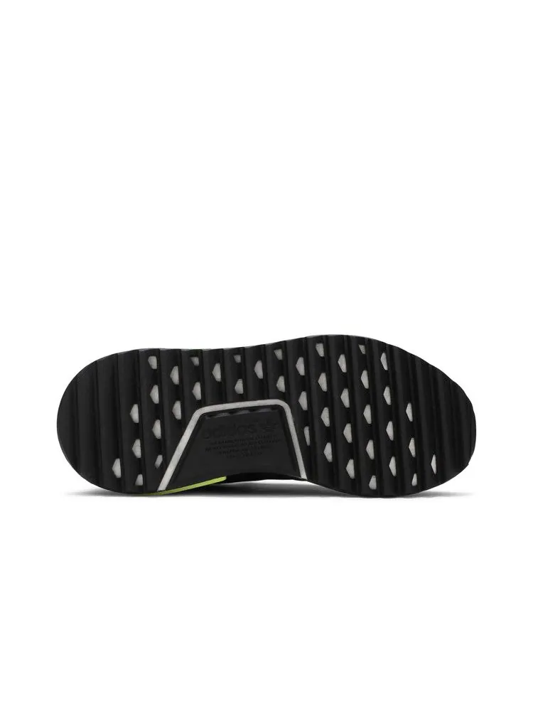Кроссовки adidas NMD_R1 Trail J 'Black Solar Yellow' — изображение 5 из 9, черный/синий/желтый