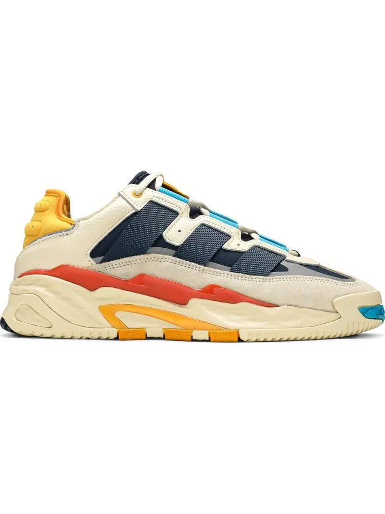 Кроссовки Adidas Niteball 'Cream White Cyan' — изображение 1 из 8, бежевый