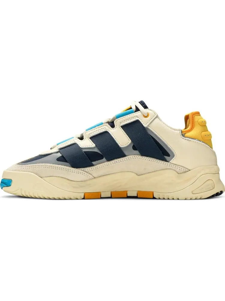 Кроссовки Adidas Niteball 'Cream White Cyan' — изображение 3 из 8, бежевый