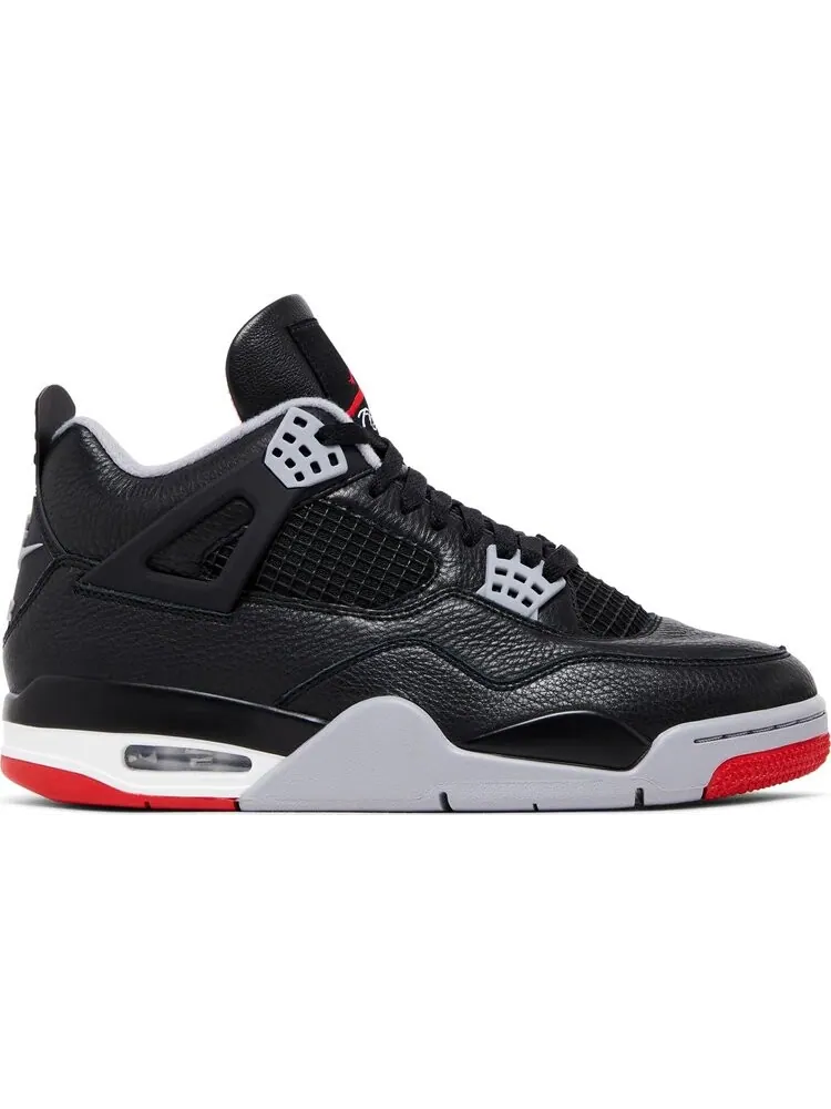 Кроссовки Air Jordan 4 Retro 'Bred Reimagined' — изображение 1 из 4, черный
