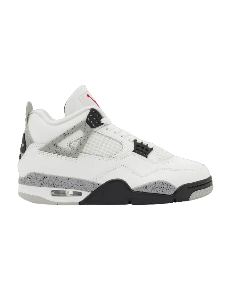 Кроссовки Air Jordan 4 Retro OG White Cement2025 — изображение 1 из 1, белый