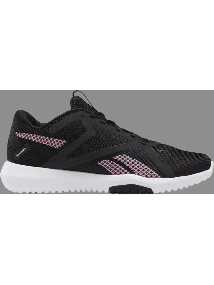 Кроссовки wmns flexagon force 2 wide 'black jasmine pink' Reebok — изображение 1 из 1, черный