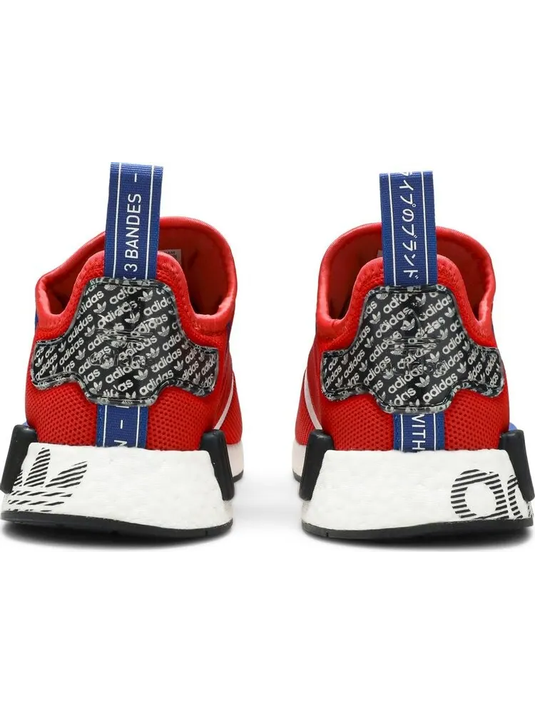 Кроссовки Adidas NMD_R1 'Active Red Black' — изображение 6 из 8, красный
