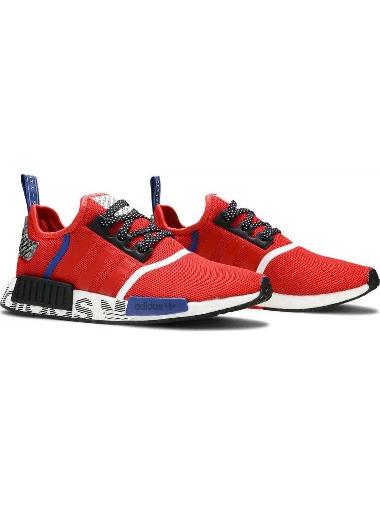 Кроссовки Adidas NMD_R1 'Active Red Black' — изображение 8 из 8, красный