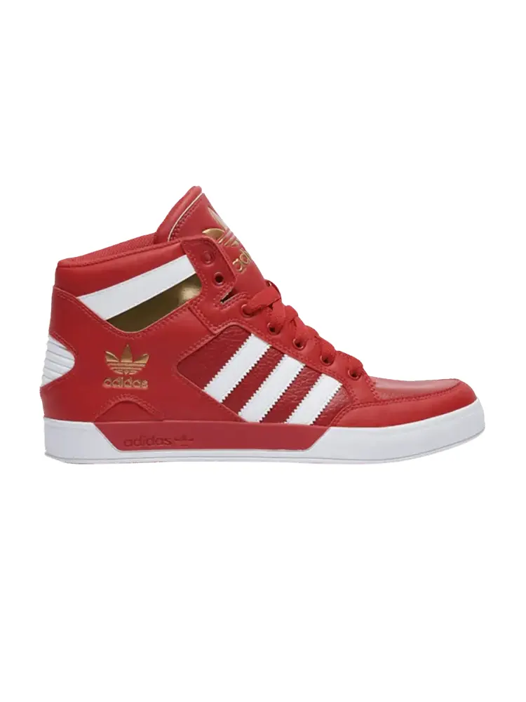Кроссовки Hard Court High 'Red White Gold' — изображение 1 из 1, красный белый золотистый