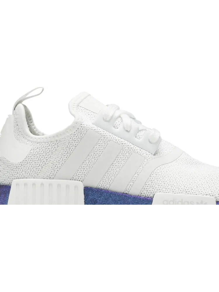 Кроссовки Adidas NMD_R1 'Metallic Blue Boost' — изображение 2 из 8, серый